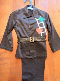 Kaminfeger f�r Knaben, 3-teilig